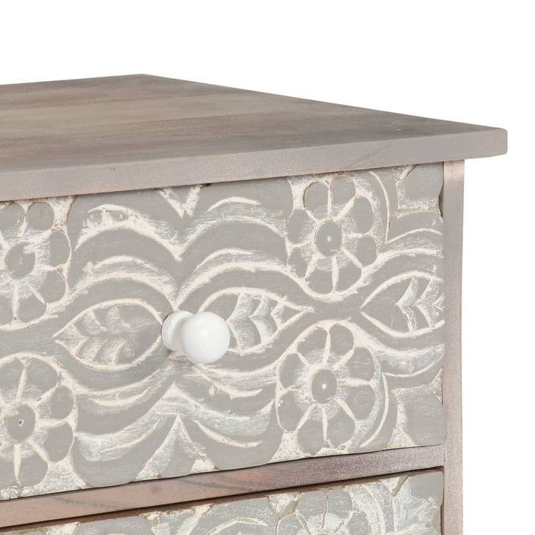 Tv-meubel 120x30x40 cm massief acaciahout MeubelReus