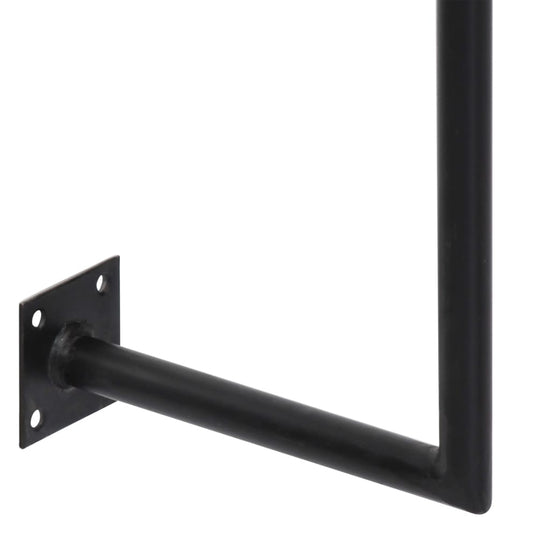 Wandbureau 90x40x170 cm massief acaciahout MeubelReus