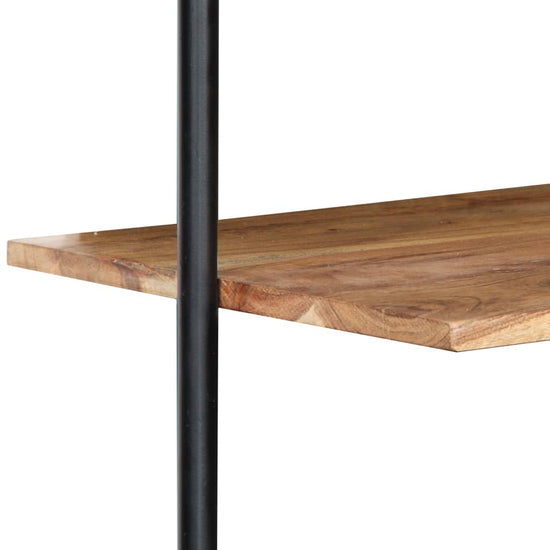 Wandschap 94x35x113 cm massief acaciahout MeubelReus