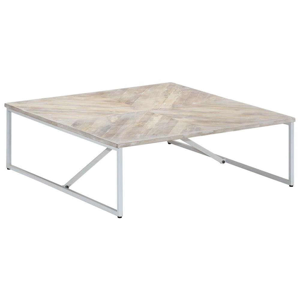 Salontafel 110x110x36 cm massief mangohout MeubelReus