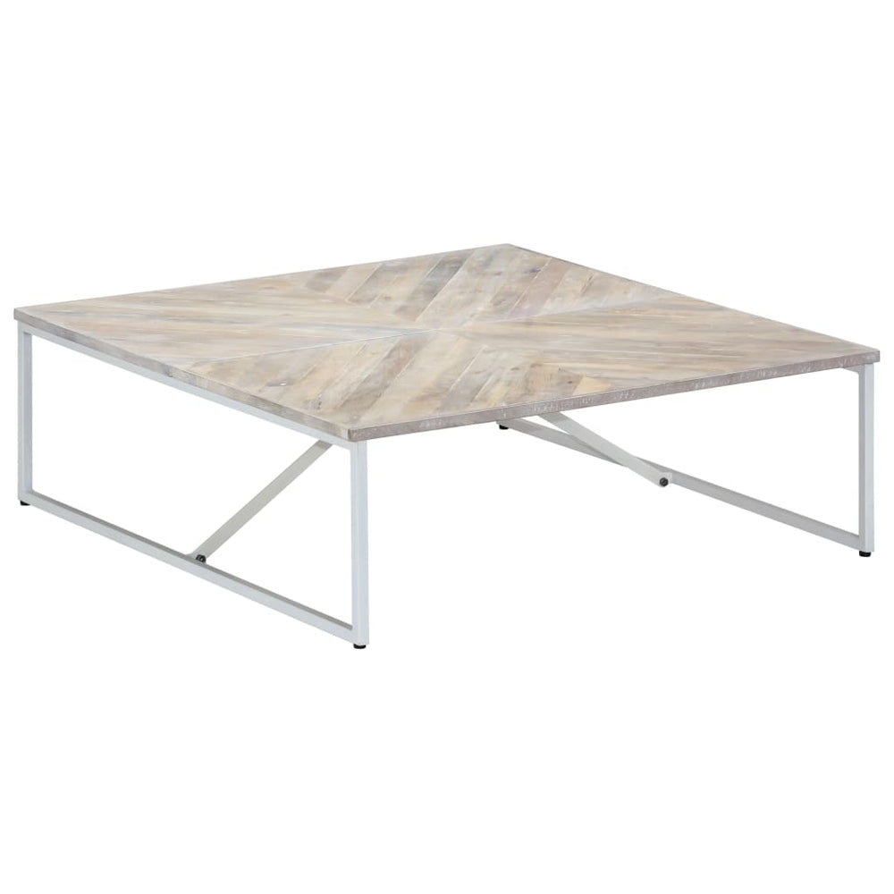 Salontafel 110x110x36 cm massief mangohout MeubelReus