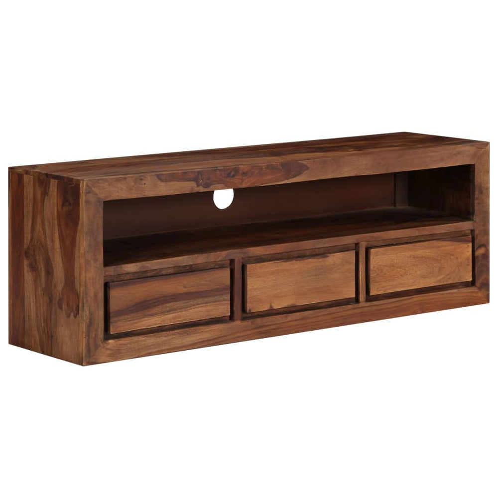 Tv-meubel 120x30x40 cm massief sheeshamhout MeubelReus