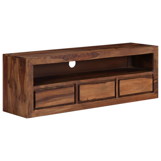 Tv-meubel 120x30x40 cm massief sheeshamhout MeubelReus