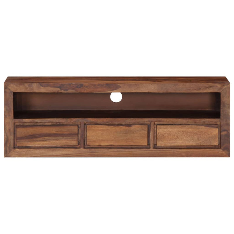 Tv-meubel 120x30x40 cm massief sheeshamhout MeubelReus