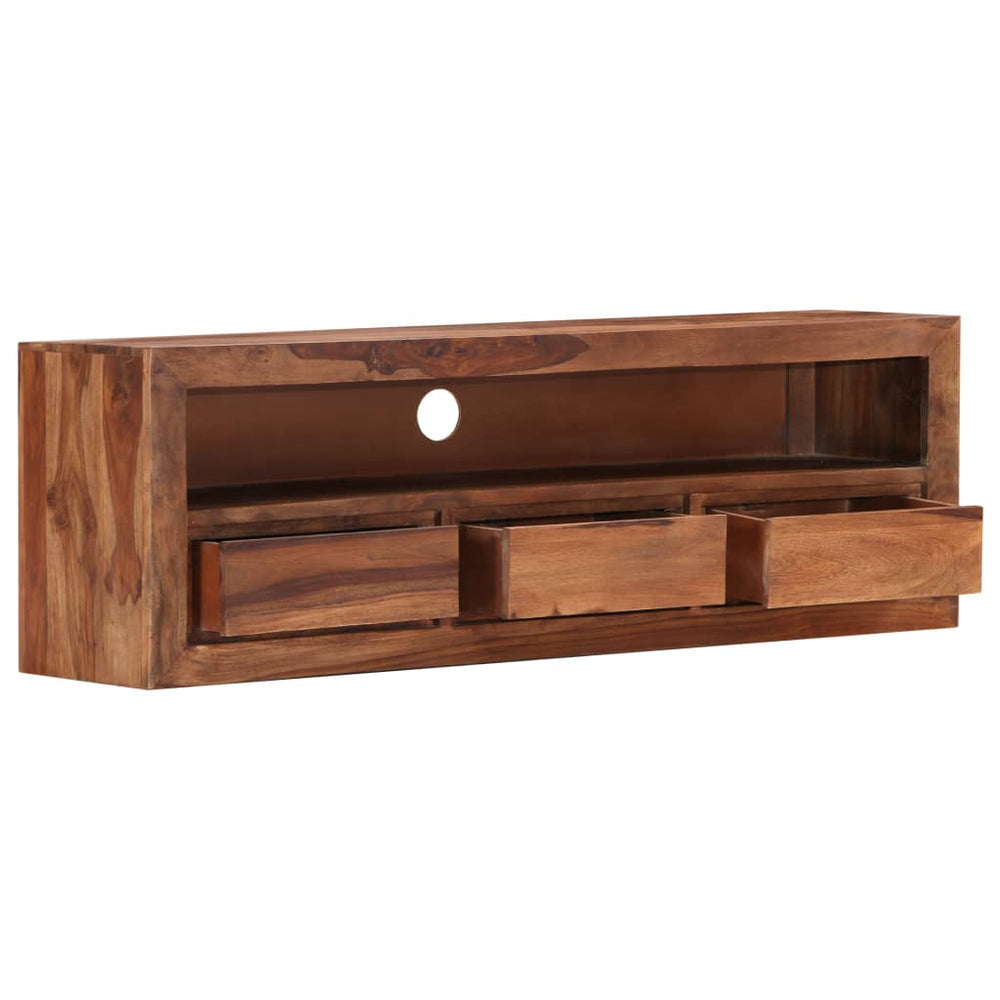 Tv-meubel 120x30x40 cm massief sheeshamhout MeubelReus