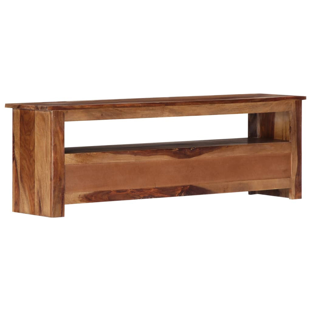 TV-meubel 118x30x40 cm massief sheeshamhout MeubelReus