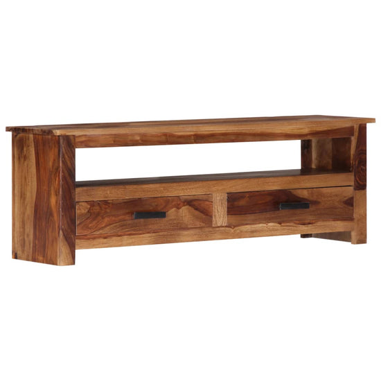 TV-meubel 118x30x40 cm massief sheeshamhout MeubelReus