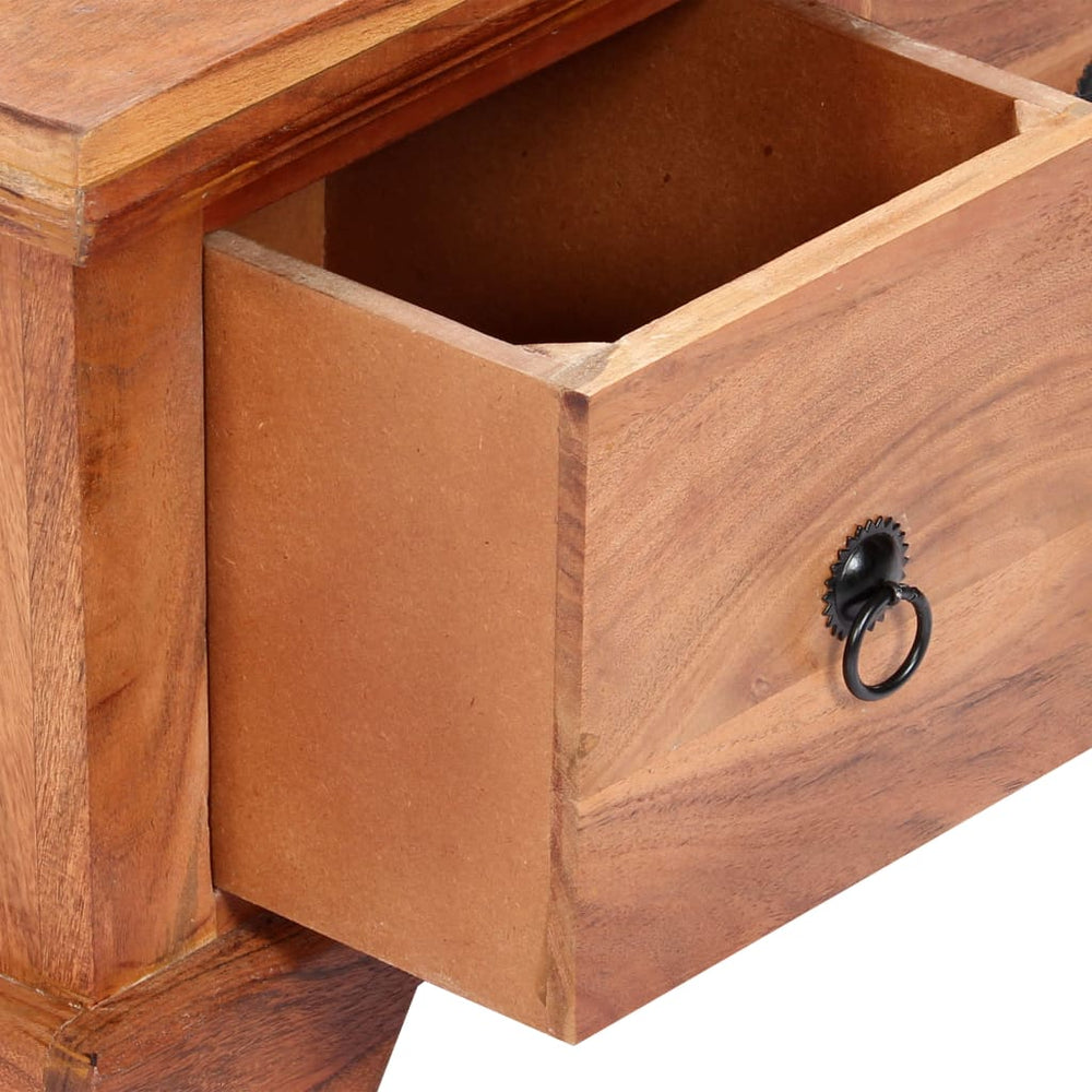 Salontafel 66x75x35 cm massief acaciahout MeubelReus