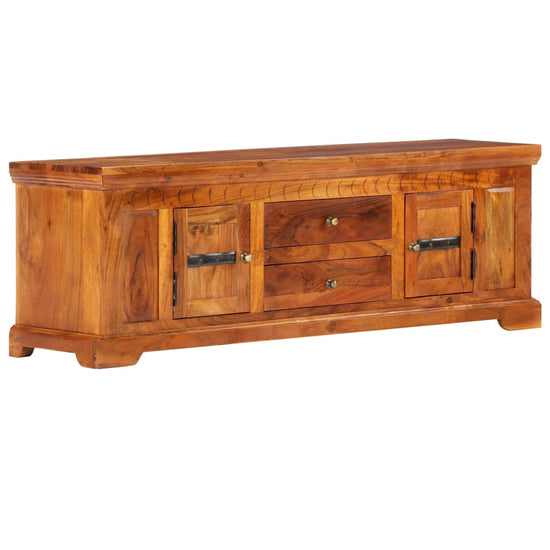 Tv-meubel 119x30x40 cm massief acaciahout MeubelReus