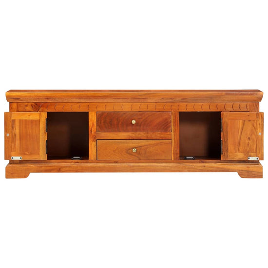 Tv-meubel 119x30x40 cm massief acaciahout MeubelReus