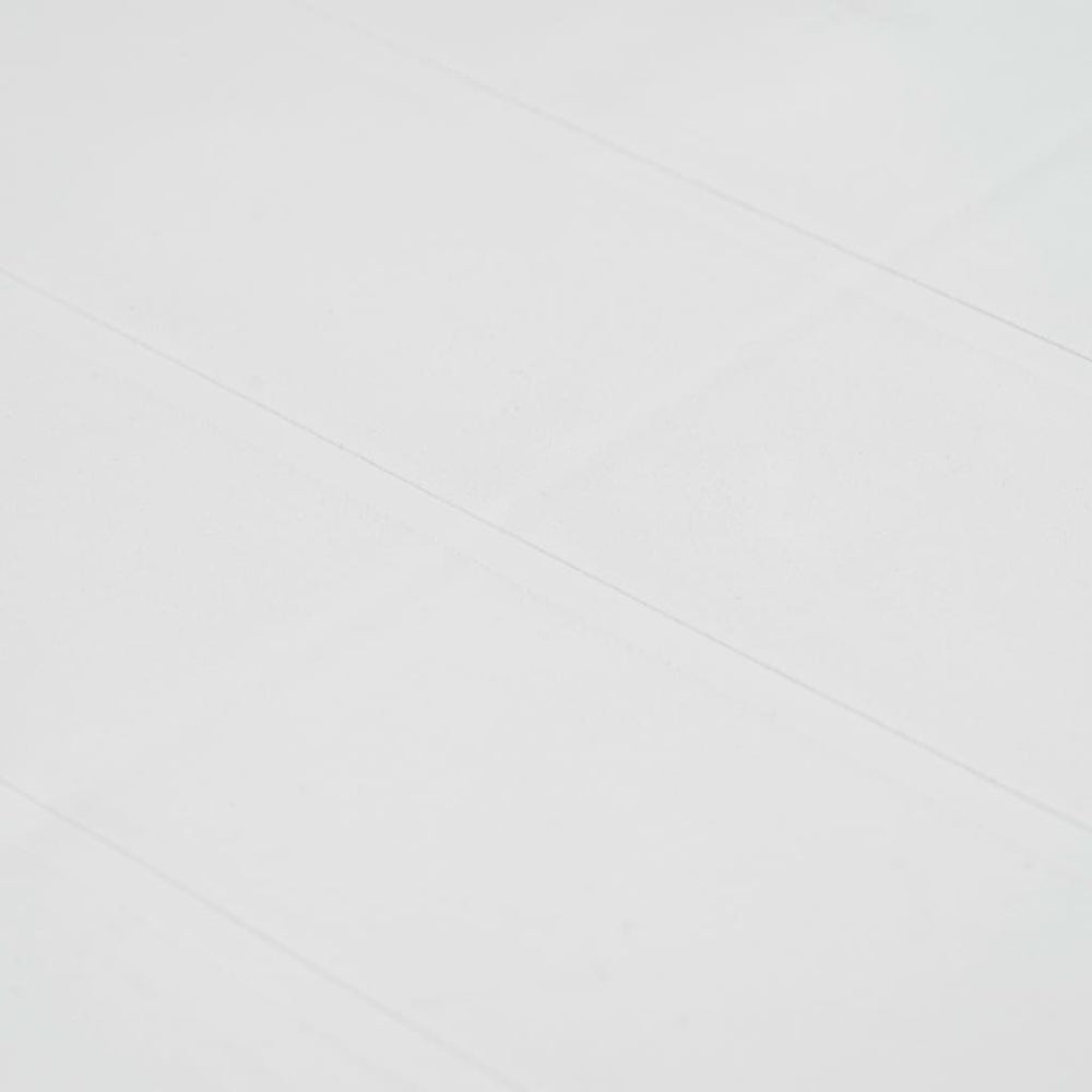 Tuintafel 79x79x72 cm rattan-look kunststof wit MeubelReus