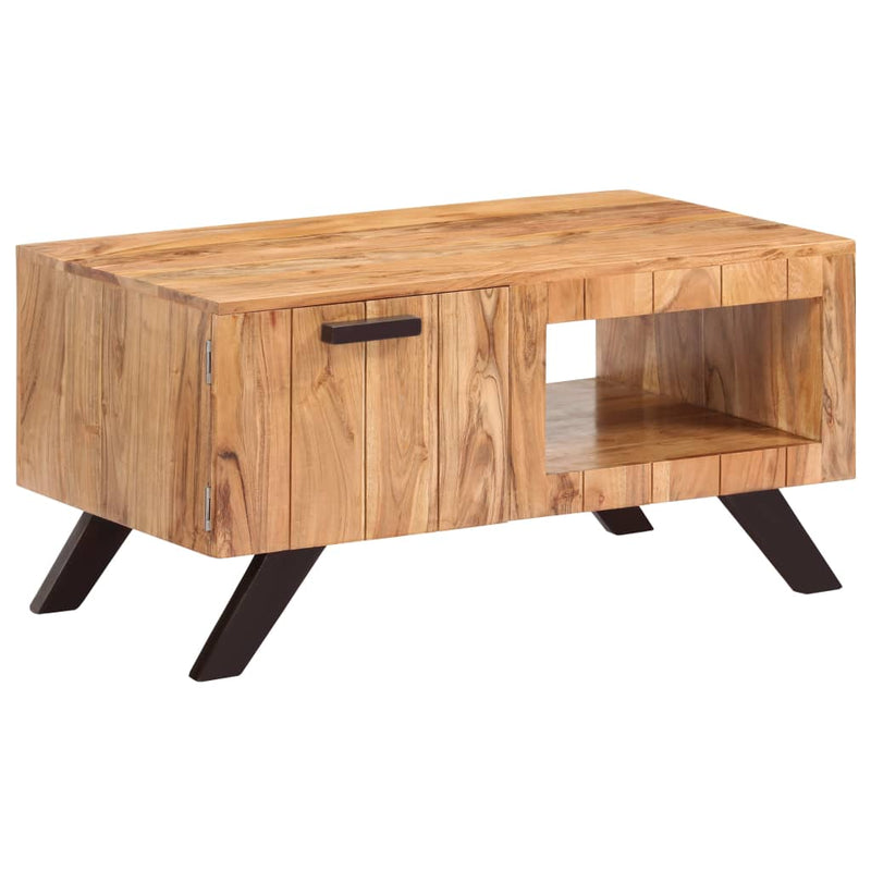Salontafel 90x50x45 cm massief acaciahout MeubelReus
