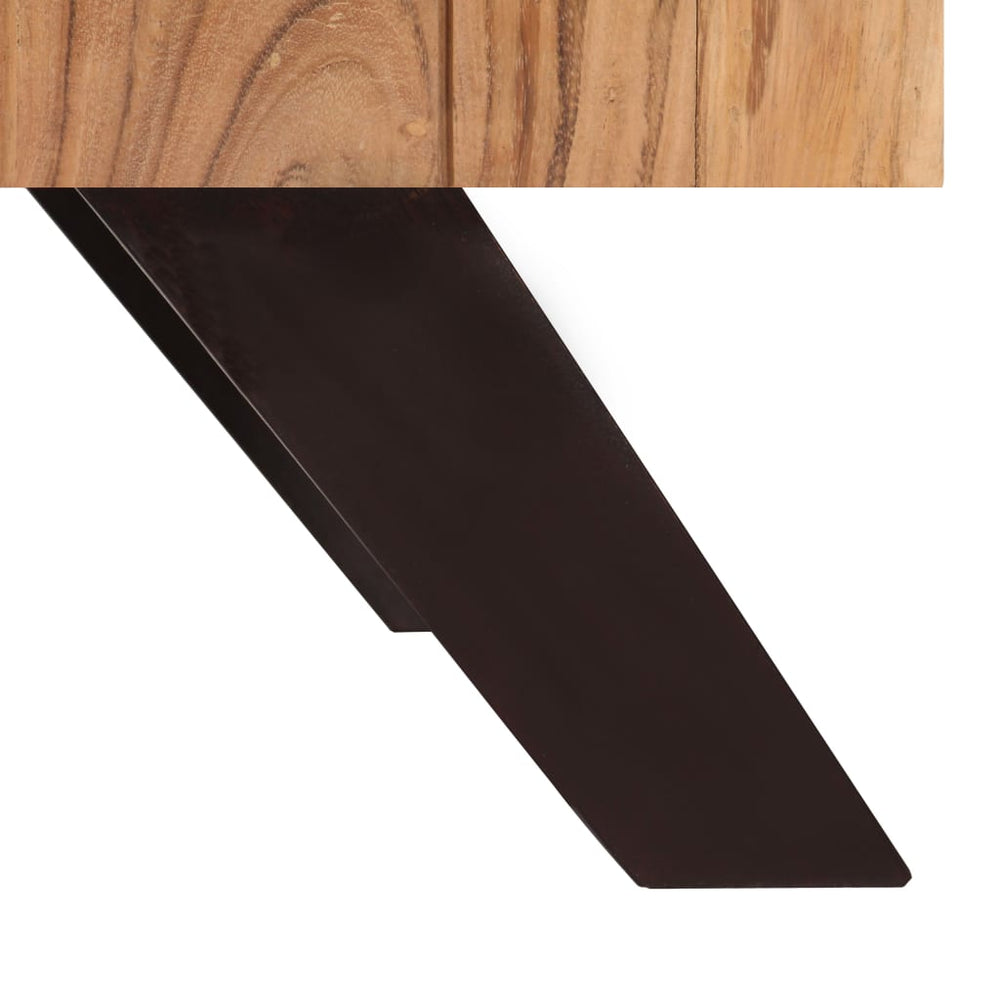 Salontafel 90x50x45 cm massief acaciahout MeubelReus