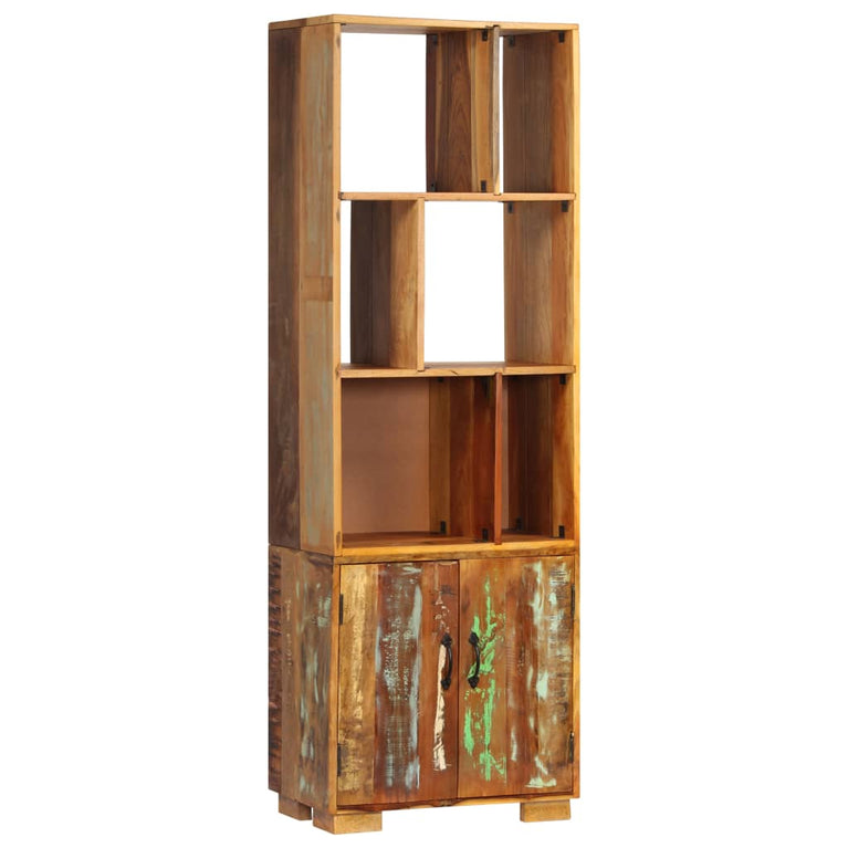 Boekenkast 60x35x180 cm massief gerecycled hout MeubelReus