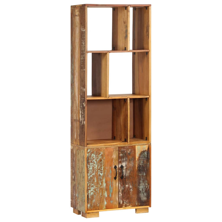 Boekenkast 60x35x180 cm massief gerecycled hout MeubelReus