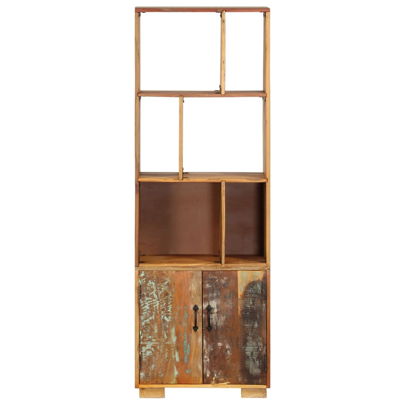 Boekenkast 60x35x180 cm massief gerecycled hout MeubelReus
