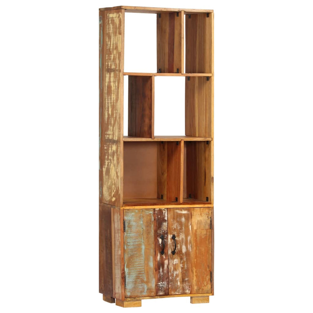 Boekenkast 60x35x180 cm massief gerecycled hout MeubelReus
