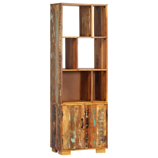 Boekenkast 60x35x180 cm massief gerecycled hout MeubelReus