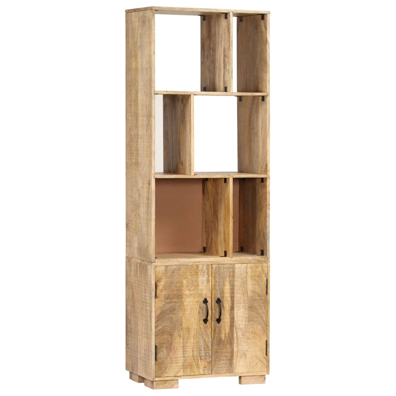 Boekenkast 60x35x180 cm massief mangohout MeubelReus