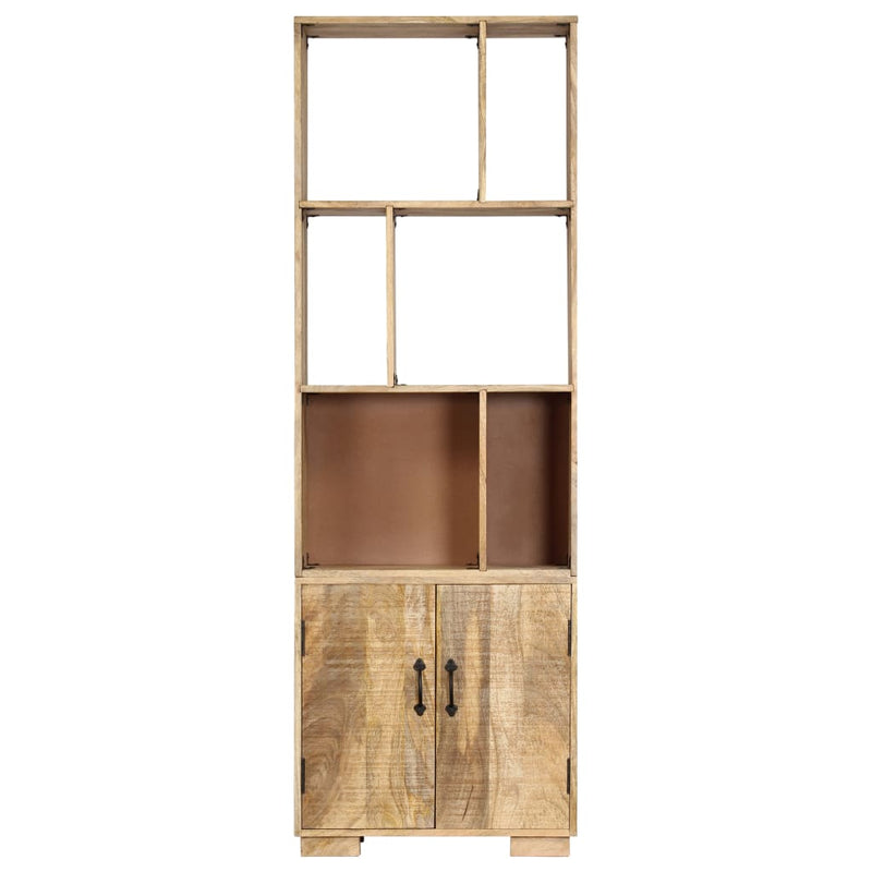 Boekenkast 60x35x180 cm massief mangohout MeubelReus