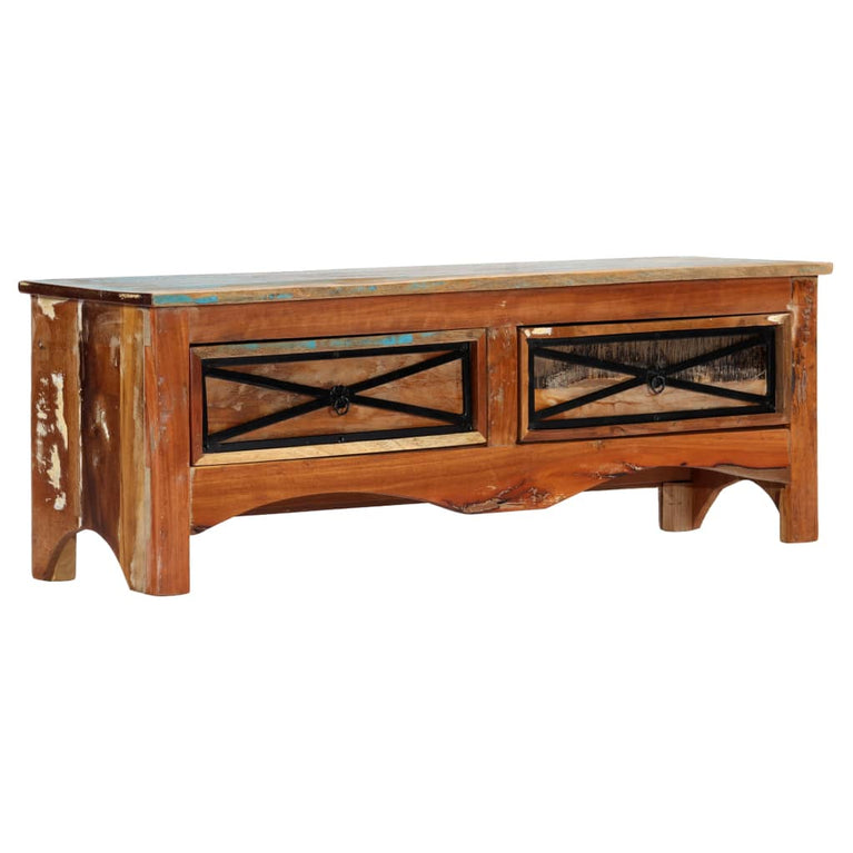 Tv-meubel 120x30x40 cm massief gerecycled hout MeubelReus