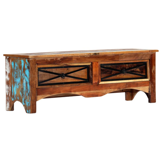Tv-meubel 120x30x40 cm massief gerecycled hout MeubelReus