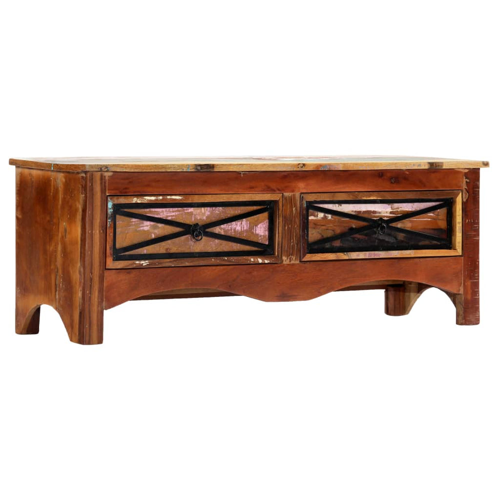 Tv-meubel 120x30x40 cm massief gerecycled hout MeubelReus