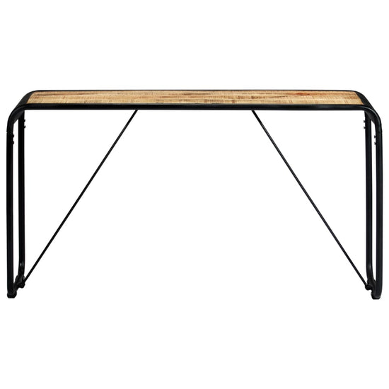 Wandtafel 140x35x76 cm massief ruw mangohout MeubelReus