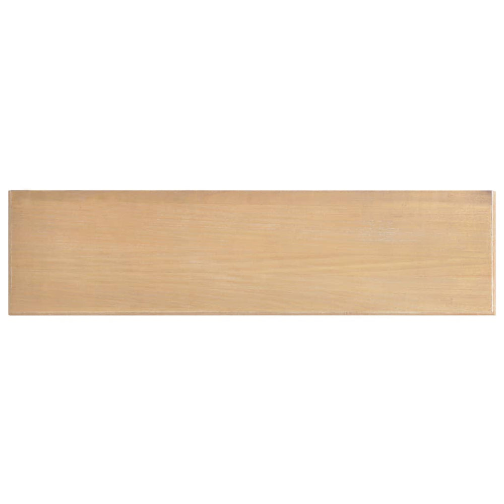 Wandtafel 120x30x76 cm MDF grijs MeubelReus