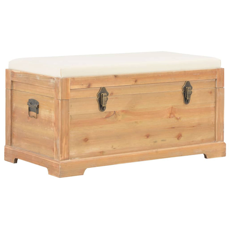 Opslagkist met kussen 80x40x40 cm MDF MeubelReus