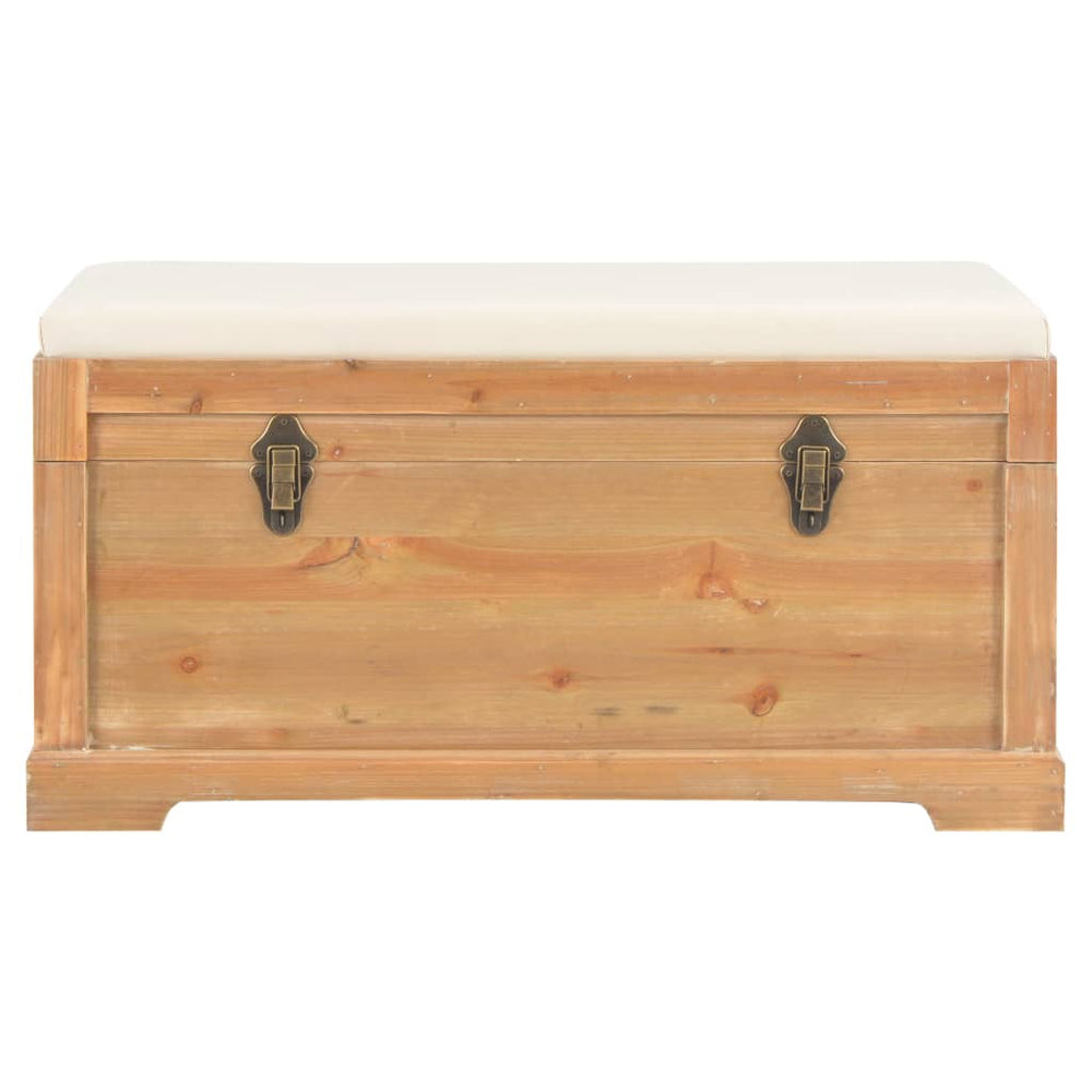 Opslagkist met kussen 80x40x40 cm MDF MeubelReus