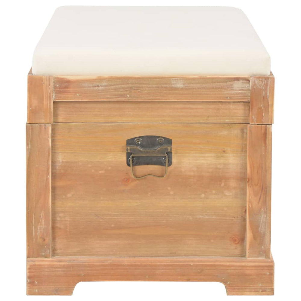 Opslagkist met kussen 80x40x40 cm MDF MeubelReus