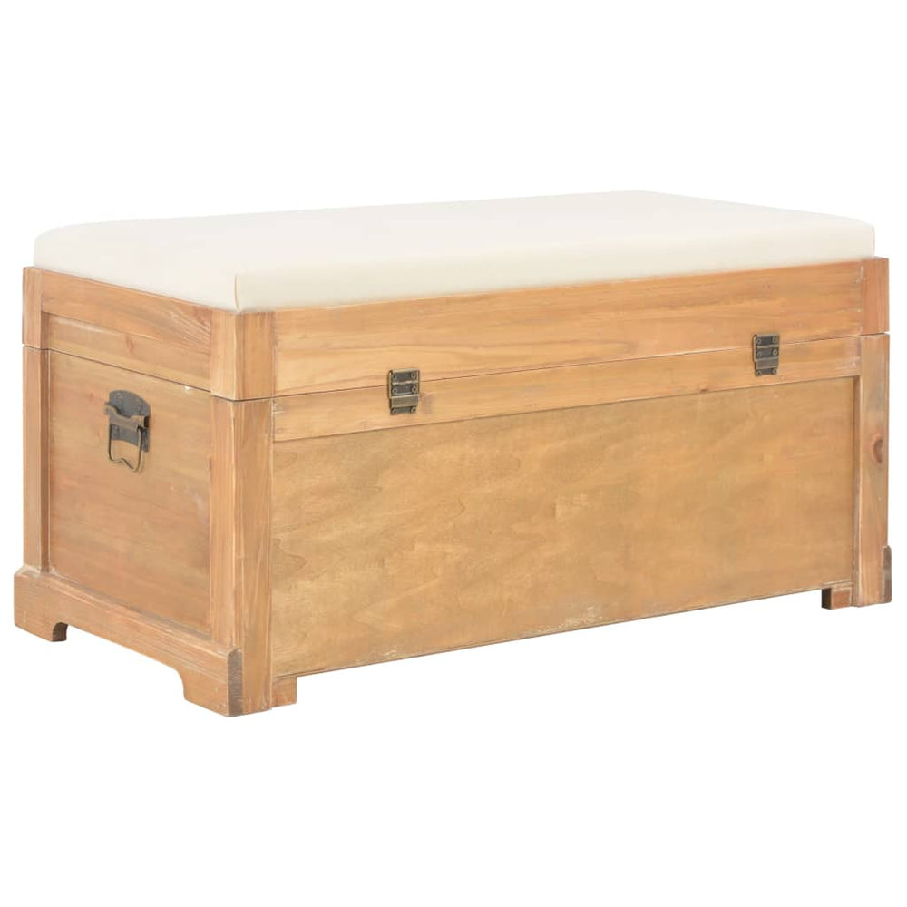 Opslagkist met kussen 80x40x40 cm MDF MeubelReus