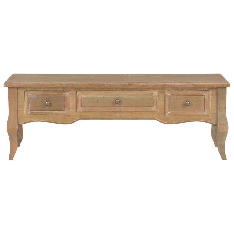 Tv-meubel 100x35x35 hout bruin