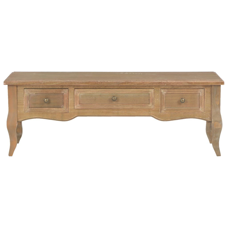 Tv-meubel 100x35x35 hout bruin