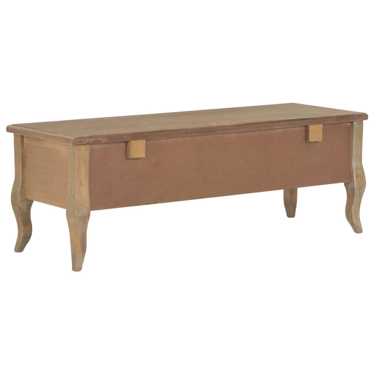 Tv-meubel 100x35x35 hout bruin