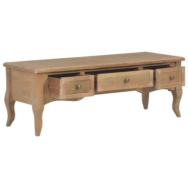 Tv-meubel 100x35x35 hout bruin