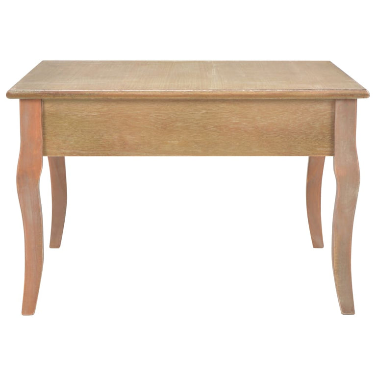 Salontafel 80x80x50 cm hout bruin