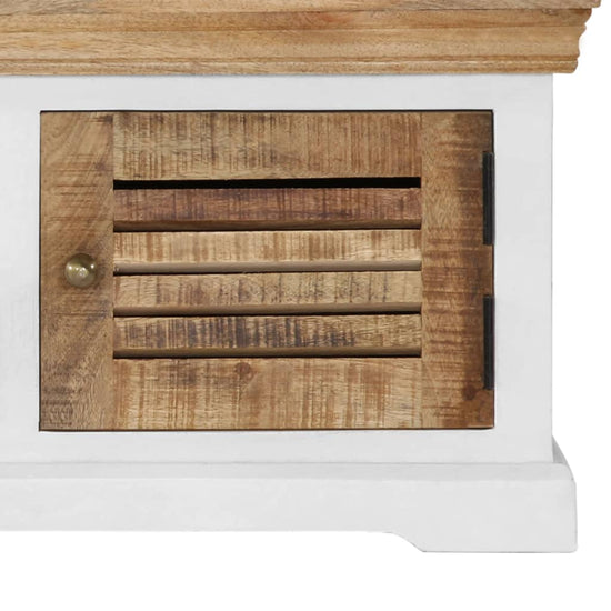 Tv-meubel 118x30x40 cm massief mangohout MeubelReus