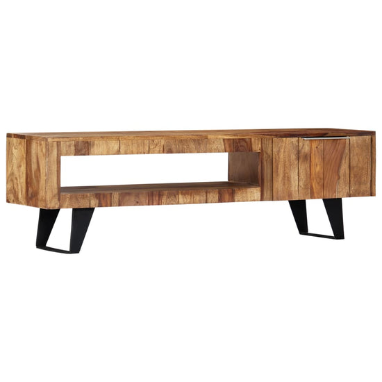 Tv meubel 140x30x40 massief sheeshamhout MeubelReus