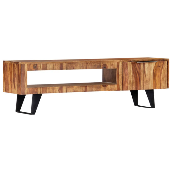 Tv meubel 140x30x40 massief sheeshamhout MeubelReus