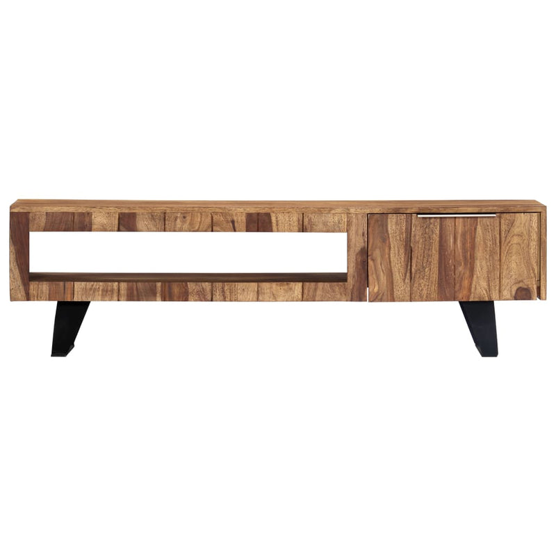 Tv meubel 140x30x40 massief sheeshamhout MeubelReus