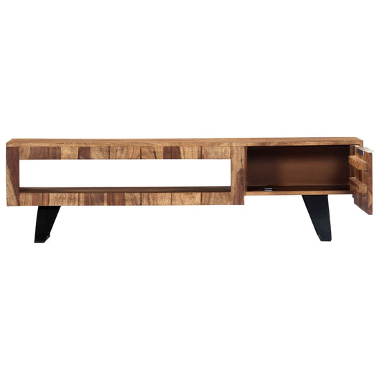 Tv meubel 140x30x40 massief sheeshamhout MeubelReus