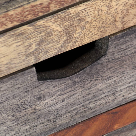 Salontafel 100x50x30 cm massief sheeshamhout grijs MeubelReus