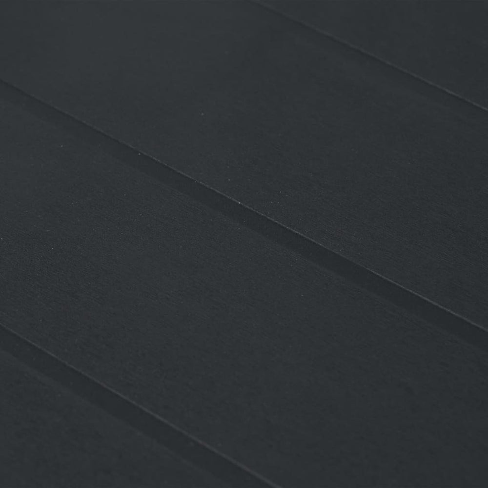 7-delige Tuinset rattan-look kunststof antraciet MeubelReus