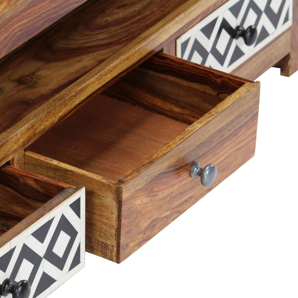 Tv-meubel 120x30x40 cm massief sheeshamhout MeubelReus