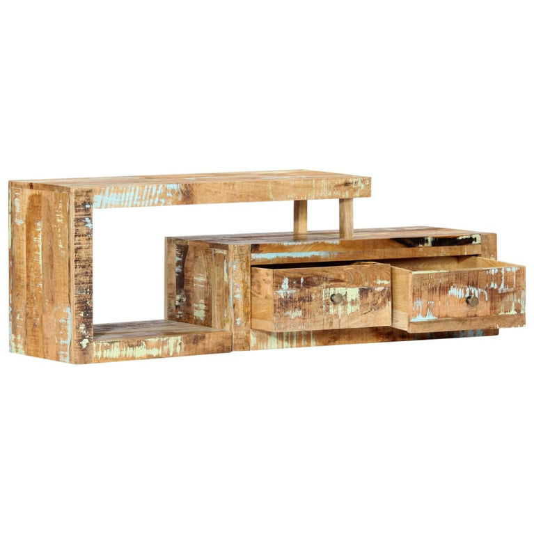 Tv-meubel 120x30x40 cm massief gerecycled hout MeubelReus