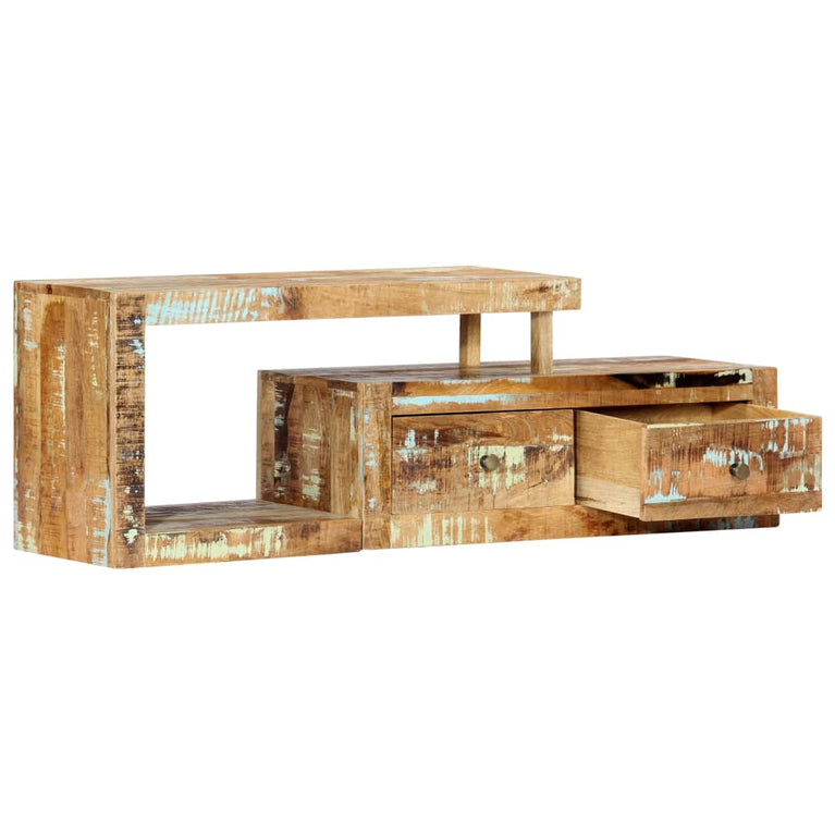 Tv-meubel 120x30x40 cm massief gerecycled hout MeubelReus