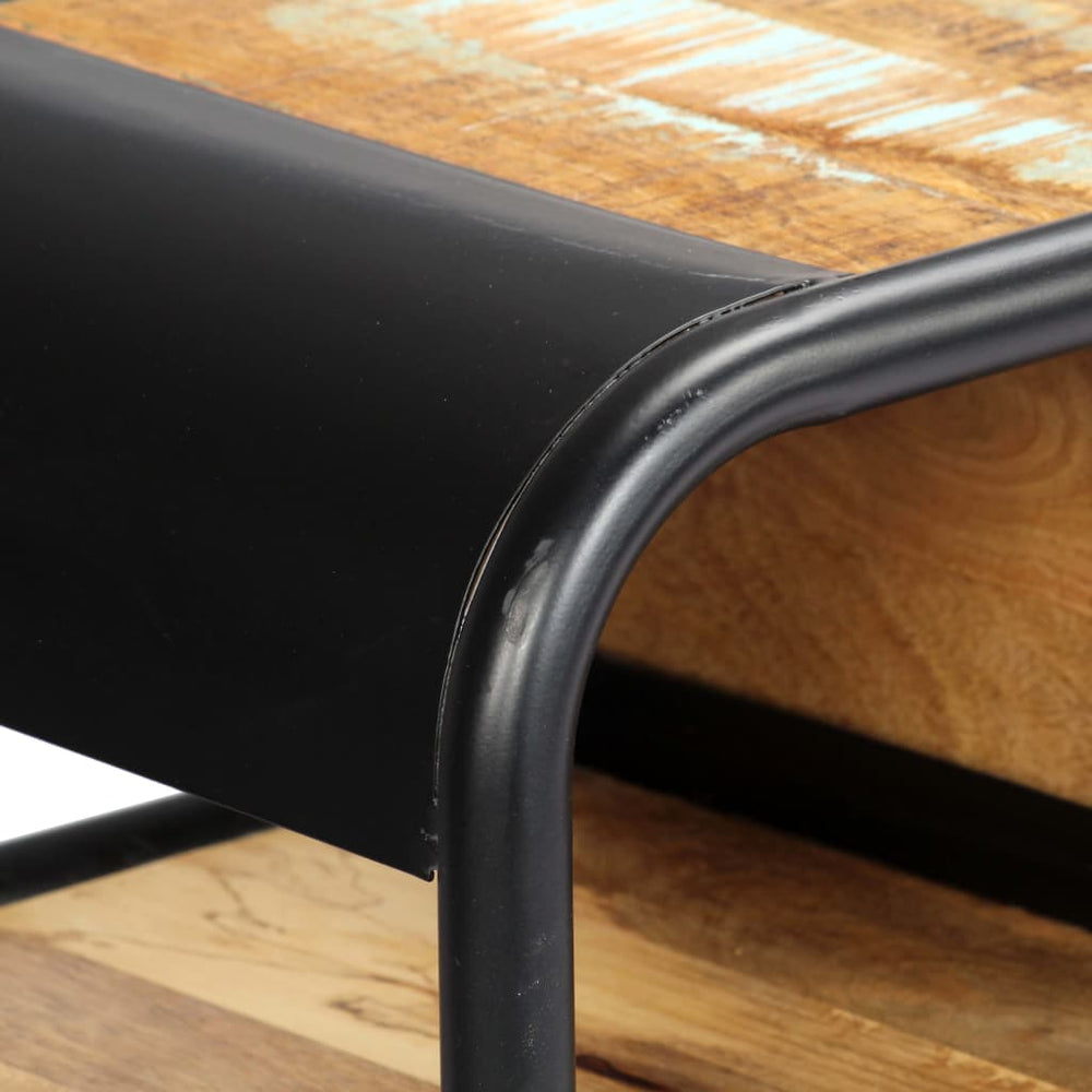Wandtafel 118x30x75 cm massief gerecycled hout MeubelReus