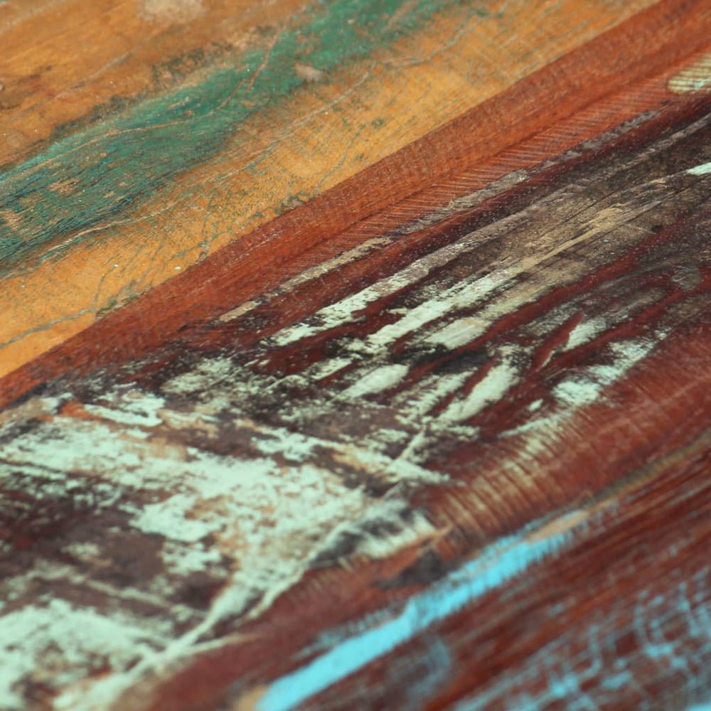 Salontafel 120x50x30 cm massief gerecycled hout en staal MeubelReus